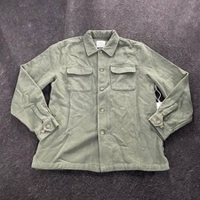 KATIN Shiloh Solid Flannel Shirt Men's Size M Thyme