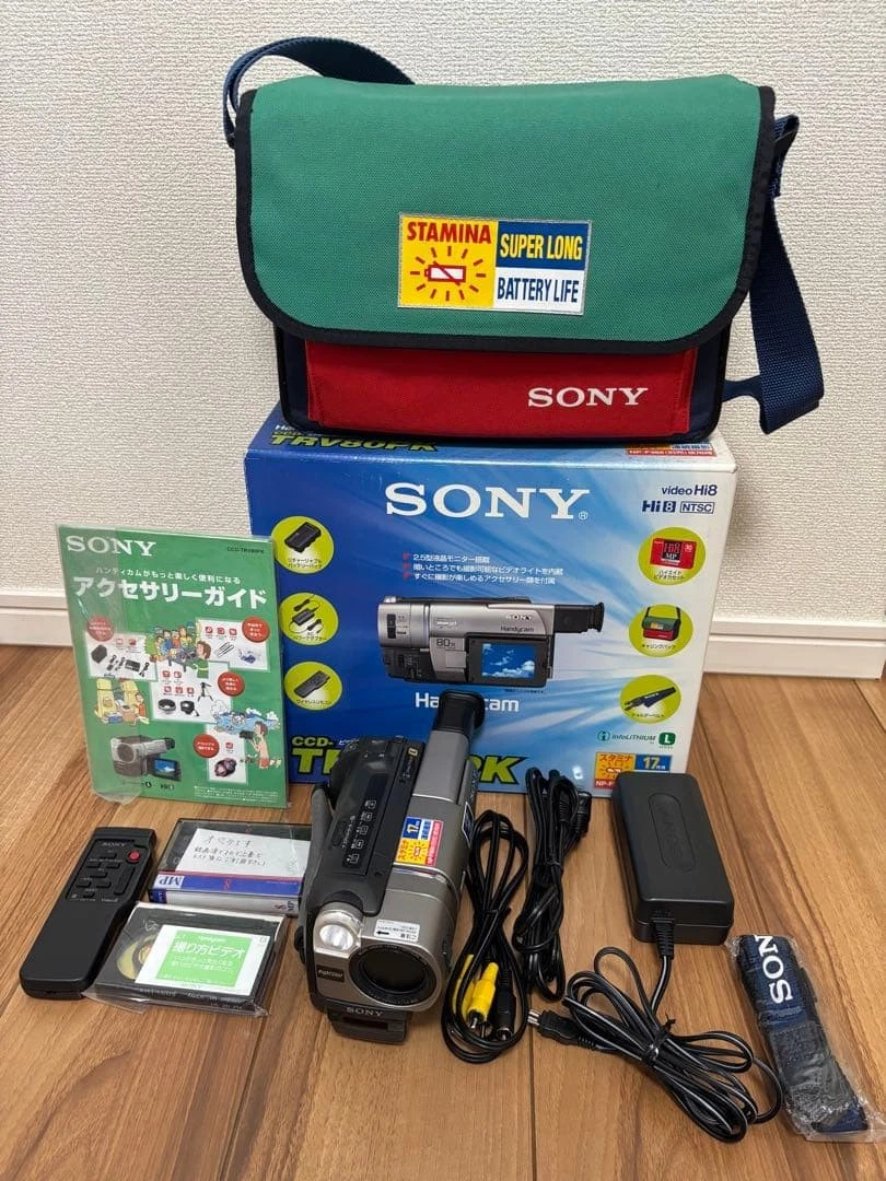 SONY Handycam 80倍ズーム Hi8 Sony Handycam 80x Digital Zoom Hi8 Camcorders for sale - eBay
