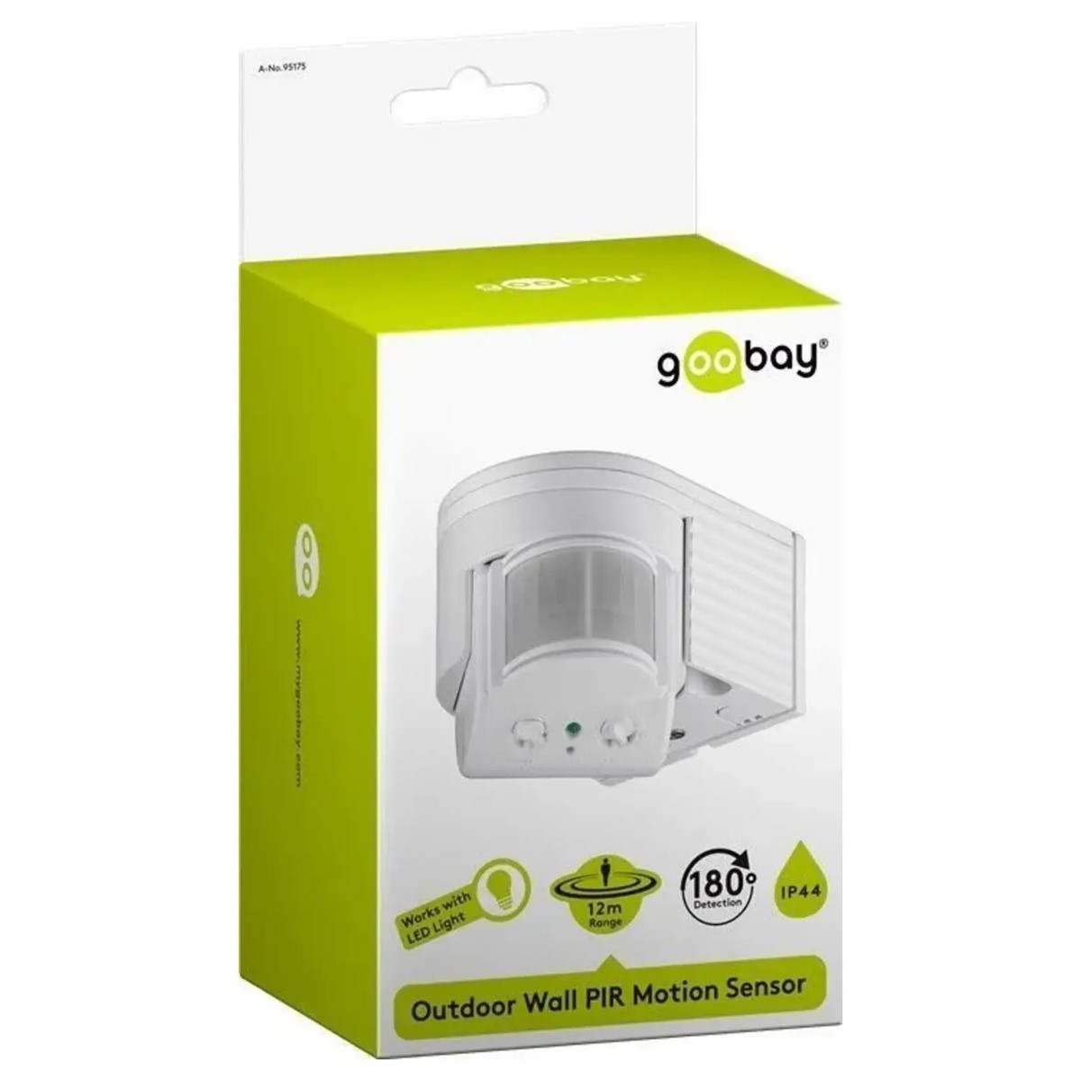 Rilevatore Di Movimento Accensione Luce Sensore Infrarossi - Foto 8