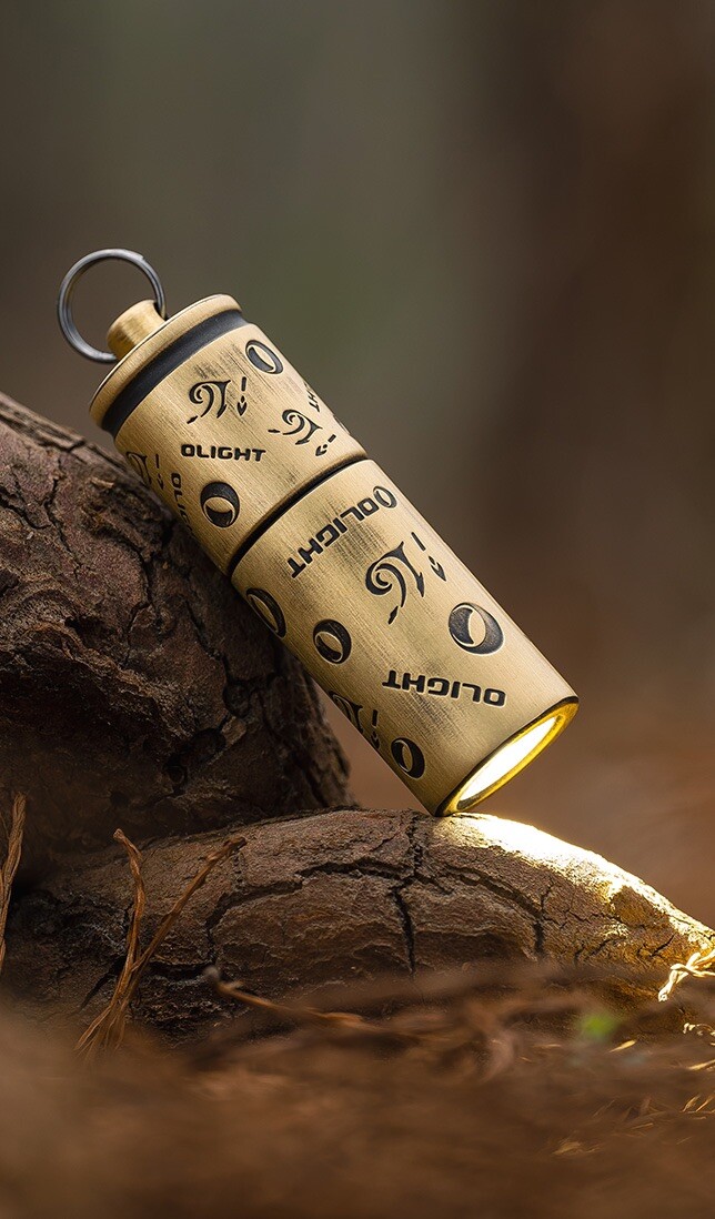 オーライト Olight i16 ブラス 16周年限定 Olight I16 Brass Keychain Flashlight, Olight 16th