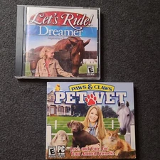 Lets Ride Dreamer Plus Pet Vet Animal Homeschool Animal Care PC CD Rom Software