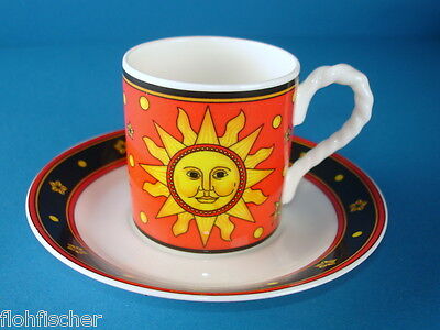 Teetasse Moon and Stars Tasse rot Villeroy /& Boch Paloma Picasso Sun