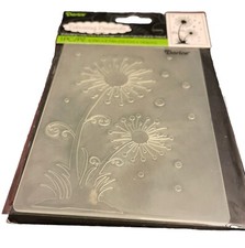 Darice Embossing Folder Dandelions Flowers Summertime 1218-50