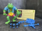 Vintage 1989 Teenage Mutant Ninja Turtles Genghis Frog Complete