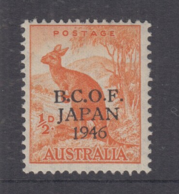 Australia 1946 ½d  KANGAROO - B.C.O.F./JAPAN -SG J1 - MUH