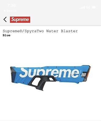 Supreme Spyra Two Water Blaster Gun *IN HAND** - Red