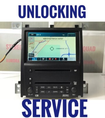 GM RADIO UNLOCKING SERVICE ONLY ''U093'' 