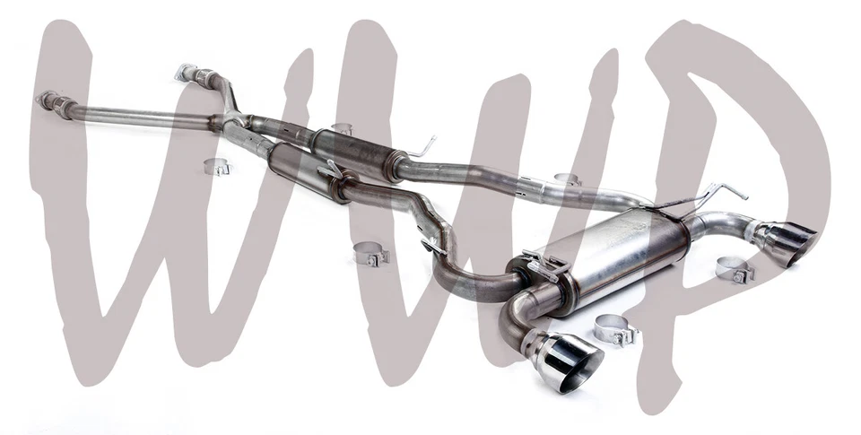 Sistema de silenciador de escape CatBack de acero inoxidable para 09-20 Nissan 370Z 3,7 L VQ37 Foto 2 de 3