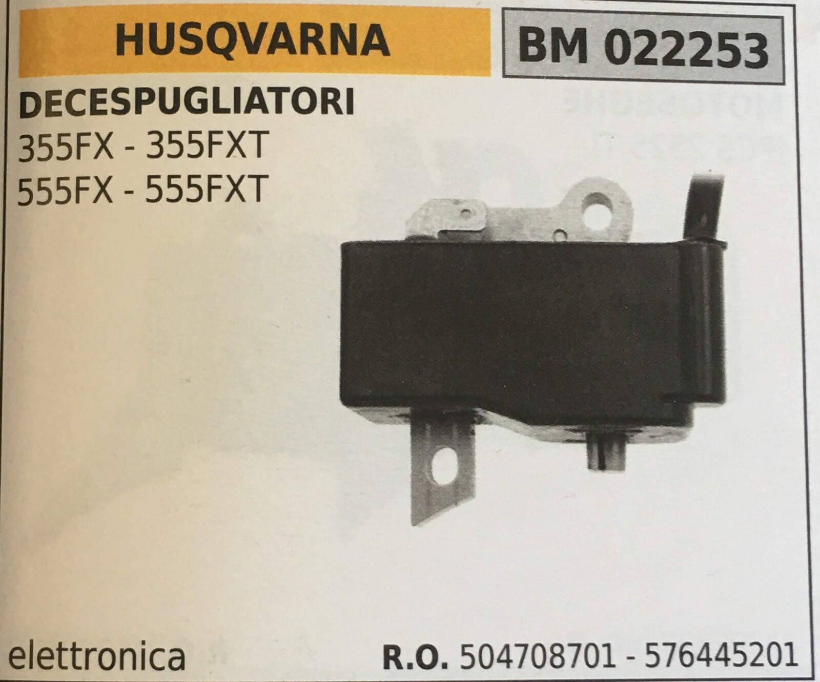 Ricambio Bobina Husqvarna BM022253 - Spedizione Rapida - Alta Qualità