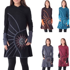 PUREWONDER alternatives Kapuzenkleid aus Baum...