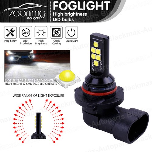 H1 H3 H4 H7 H8 H9 H11 H16 P13W 9005 9006 LED Fog Light Driving Bulbs 3030 12SMD - Bild 47 von 58