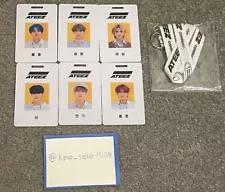 Ateez 2021 Seasons Greetings ID Card + Lanyard