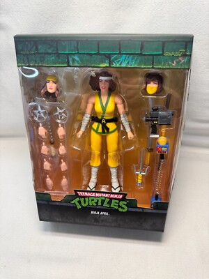 Super7 TMNT Ultimates WV 10 Ninja April AF (New, unopened) *combine shipping*