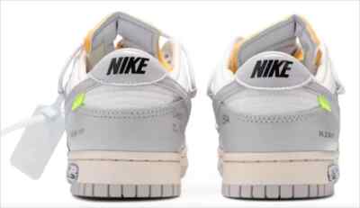 Size 8 - Off-White x Nike Dunk Low Lot 49 of 50 for sale online | eBay
