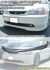 Fits 01-03 Civic 2/4dr TR-Style Front Lip (Urethane)