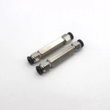 Pneumatic Check Valve 1/8 Thread One Way non Air Gas Valve 1/4 Fitting  2Pcs