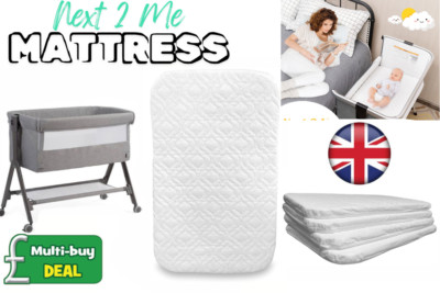 Next2Me Kinderbettmatratze passend für Next2me Beistellbett Kleinkindbett gesteppte Matratze