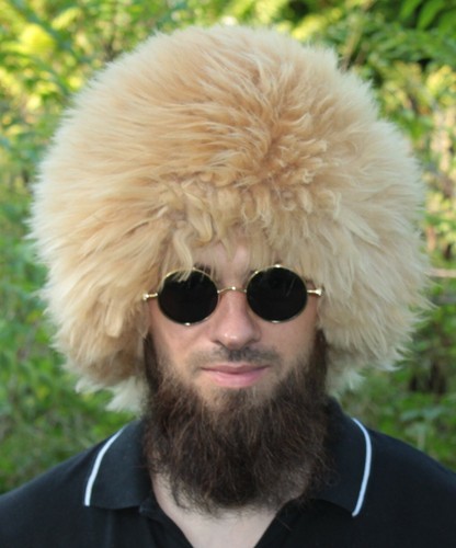 papakha papaha KHABIB sheepskin fur hat 