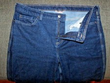 Duluth Trading Co. Womens Sz 12 29 Inseam Dark Wash Denim Jeans