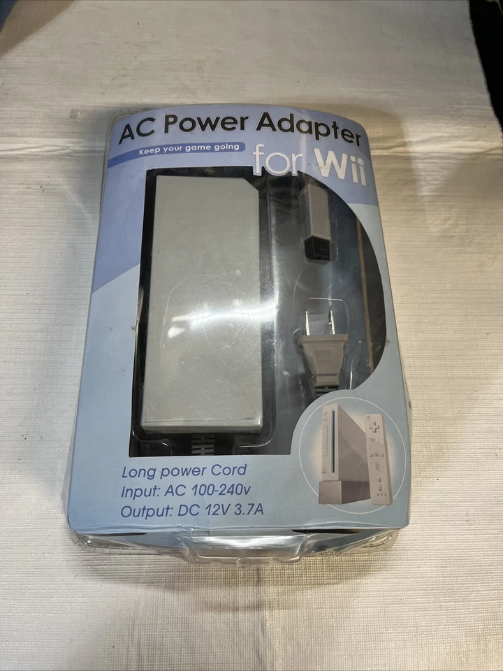 AC Power Adapter For Wii NOS in packaging - Image 2 of 4