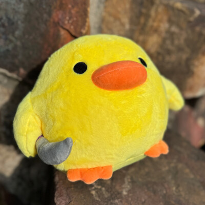 20cm Cute Duck with Knife Plush Doll Plush Stuffed Toys Kids Soft Cuddle Doll