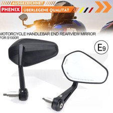 Motorrad Lenkerendenspiegel Lenker Spiegel E-Geprüft Klappbarer Motorradspiegel