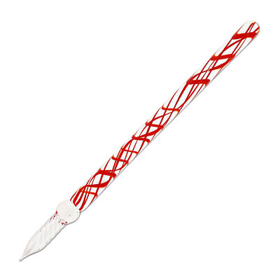 J. Herbin Straight Glass Pen in Rouge Caroubier - NEW
