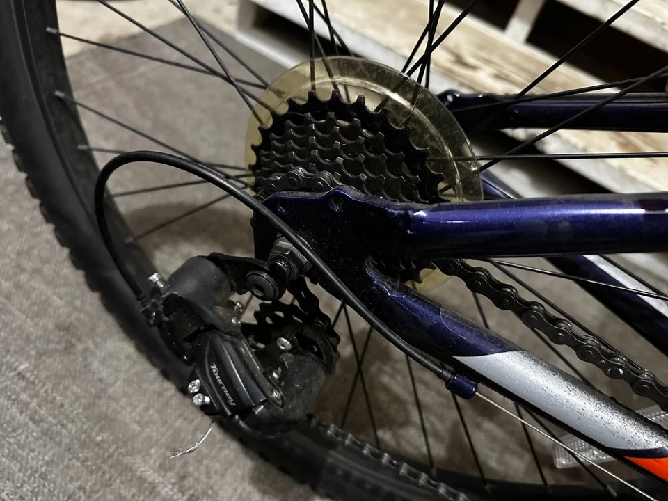 Schwinn Kids' Ranger 24" Mountain Bike, Blue/Gray/ Orange Highlights - Image 3 of 4