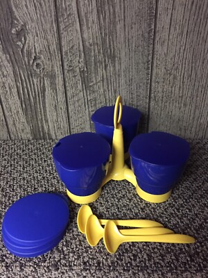 Tupperware Condimate Set With Covers