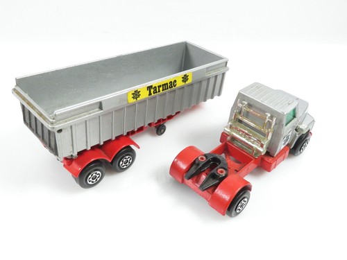 Matchbox Lesney Tarmac Super Kings K16/18/115 Ford LTS CAMION RIBALTABILE #8627 - Foto 6 di 9