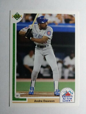 ANDRE DAWSON 1991 UPPER DECK FINAL EDITION BASEBALL CARD # 98F D2087