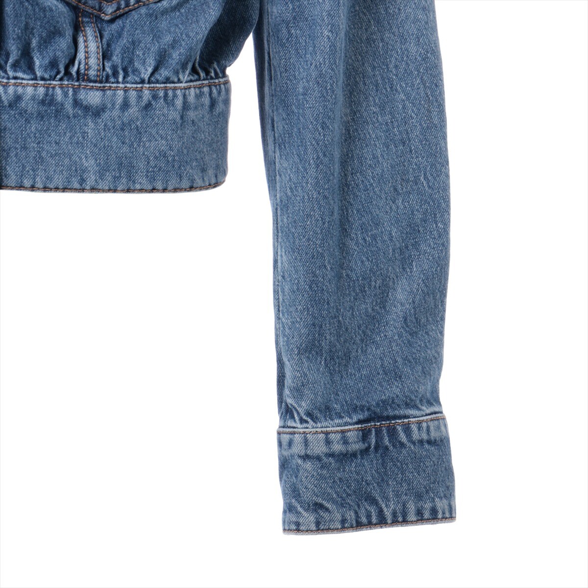 Chanel Coco Button 24 years Cotton Denim Jacket 34 Ladies Chanel Coco Button 24 years Cotton Denim Jacket 34 Ladies