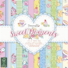 Dovecraft Sweet Moments SAMPLE papers 12 x  8" x 8" for cards and crafts