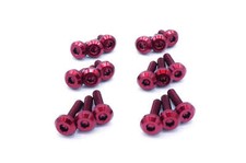 Dress Up Bolts Titanium Valve Cover Kit Stage 1 for Evo 8/9 MIT-006 