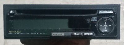 Kenwood KV707 Spectrum Analyzer CD Deck classic old school rare