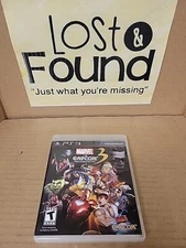 Marvel vs. Capcom 3: Fate of Two Worlds (PlayStation 3, 2011 PS3) *TESTED 