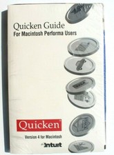 Sealed Vtg Quicken User's Guide for Macintosh Performa Users Version 4 1993