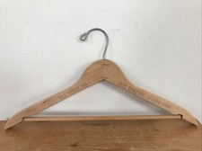 Vtg Sea Spray Inn East Hampton New York NY Hamptons Wood Hotel Clothes Hanger
