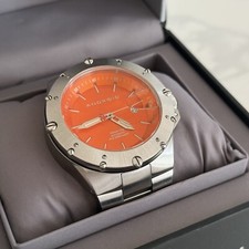 ANDROID Watch Orange Dial Date Feature Waterp...