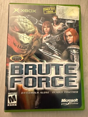 Brute Force (Microsoft Xbox, 2003) - Case & Disc Only, Resurfaced