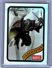 2025 Topps Chrome Marvel Refractor TASKMASTER #17!