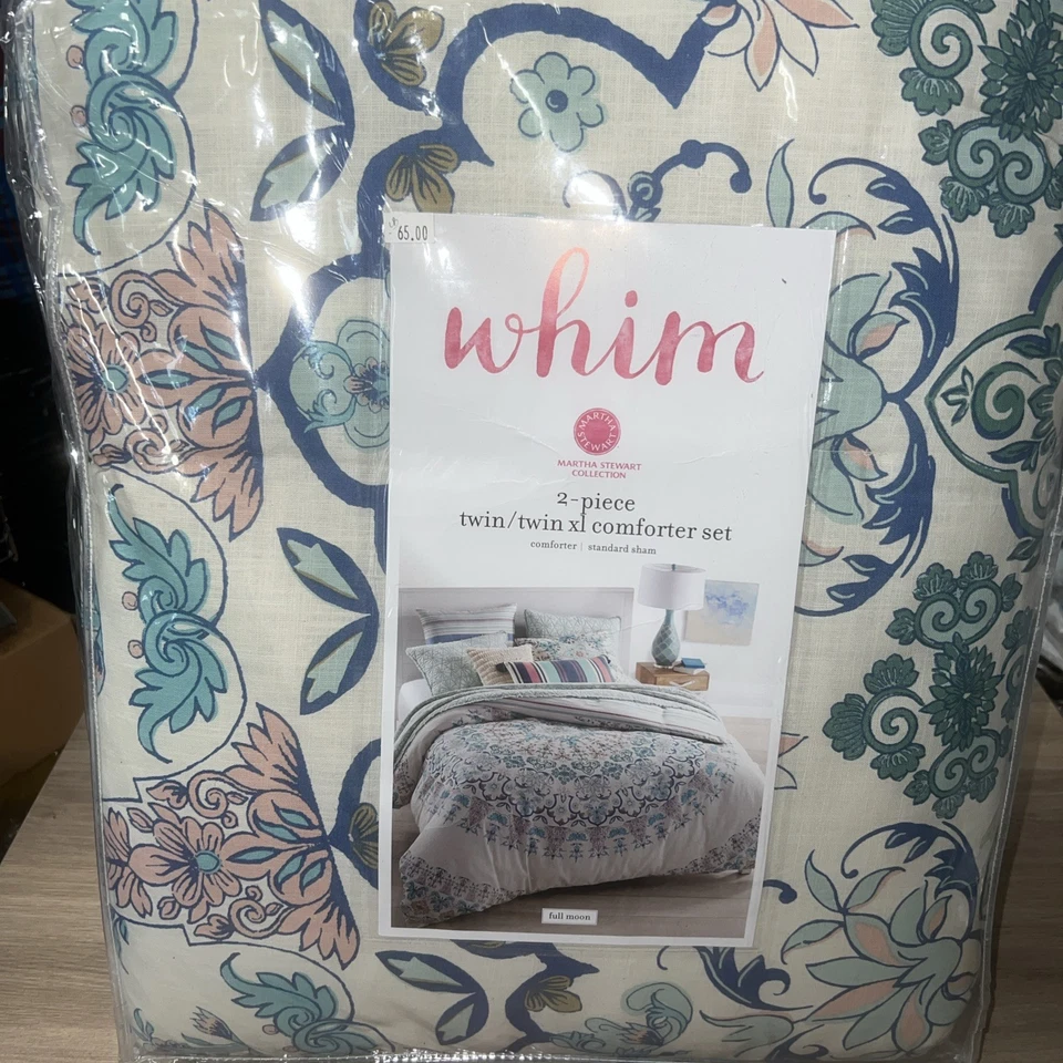 Whim por Martha Stewart Collection Full Moon 2 peças Conjunto reversível duplo/XL - Imagem 2 de 4