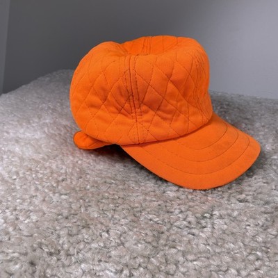 Vintage Thinsulate Hat Cap Fitted Mens Medium Quilted Hunting Insulated 90s