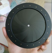Adjustable 6mm-98mm Mechanical Iris Aperture Diaphragm for Microscope/Camera