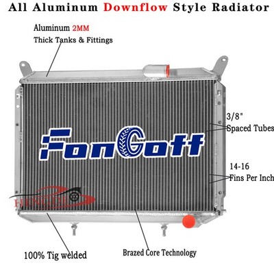 アルミラダー 3 Row Aluminum Radiator Fit 1984-1988 1986 Nissan 300ZX 3.0L V6