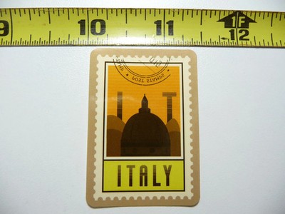 VENICE ITALY SMALL STICKER DECAL WORLD TRAVEL SITES FAMOUS FUNNY
