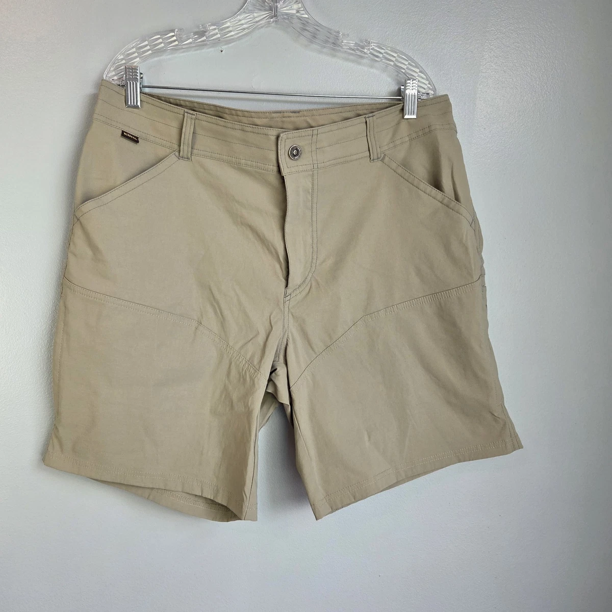 Short Kuhl adulte 32 beige léger randonnée chino travail