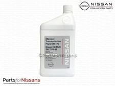 Genuine Nissan 75W85 Manual Trans Fluid 999MP-MTF00NP