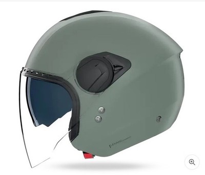 HELM N20-2 VISIER NOLAN CLASSIC EDEL GRÜN