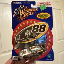 2001 Dale Jarrett UPS 88 Ford 1:64 Diecast NASCAR Driver Sticker Collection